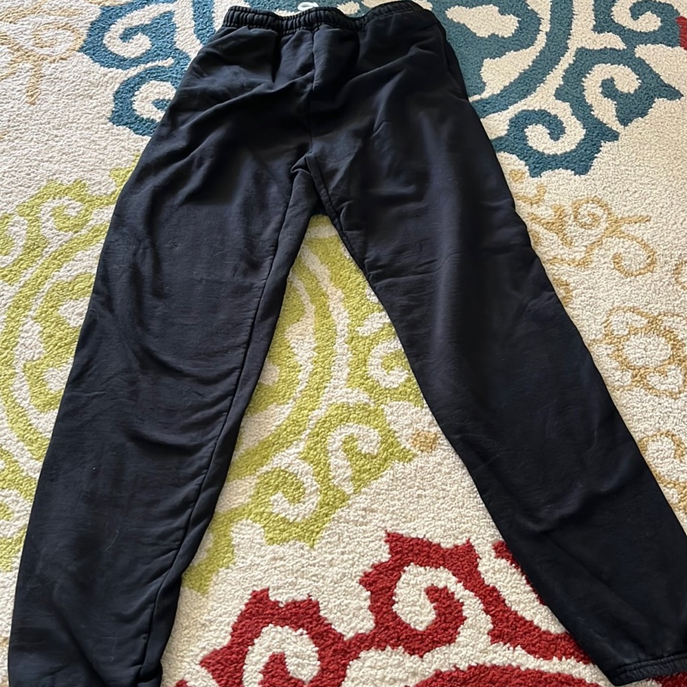 Black athletic works sweatpants